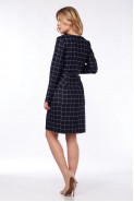Lady Style Classic 986 темно-синий+клетка