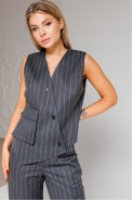 AmberA STYLE 2054 серый полоска