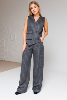 AmberA STYLE 2054 серый полоска