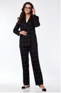 Vilena fashion 916 черный+клетка
