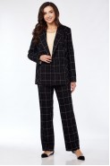 Vilena fashion 916 черный+клетка