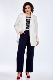 Карина Делюкс 1238 синий-молочный Карина Делюкс 1238 синий-молочный