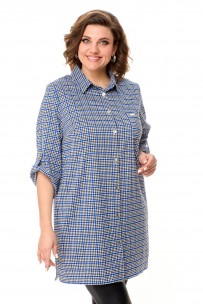 ABBI style 4035 синяя клетка