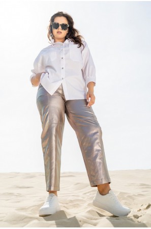 *ANDINA 238 джинс серебро-антик