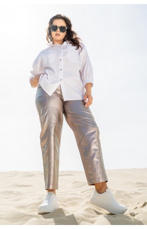 ANDINA 238 джинс серебро-антик