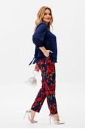Michel chic 1390 синий, розы