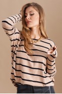 Elletto Life 3747 бежево-черный