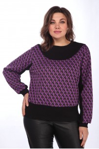 Lady Style Classic 2548 черный с фиолетовым Lady Style Classic 2548 черный с фиолетовым
