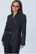 Vilena fashion 945 черный-беж полоска