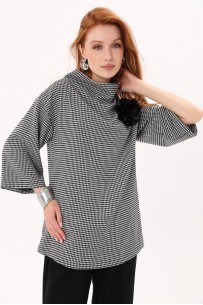 NIKVA 808-1 чёрно-белый