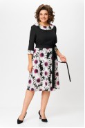 Moda Versal 1949 черный+фиолет
