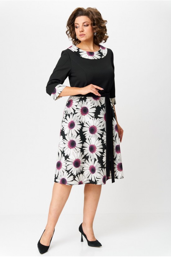 Moda Versal 1949 черный+фиолет
