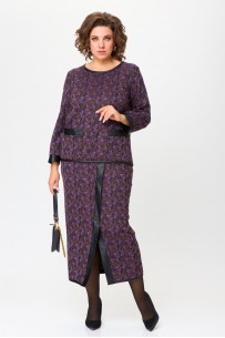 Michel chic 1394 шоколад, фиолет