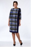 Lady Style Classic 955/7 синий с желтым