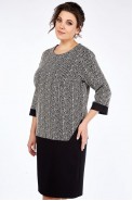 Lady Style Classic 988/1 черный с бежевым