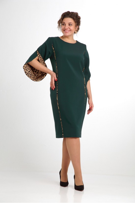 Vilena fashion 1043 зеленый-лео