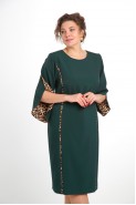 Vilena fashion 1043 зеленый-лео