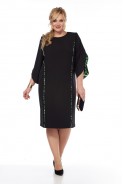 Vilena fashion 1043 черный- зеленый лео
