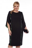 Vilena fashion 1043 черный- зеленый лео