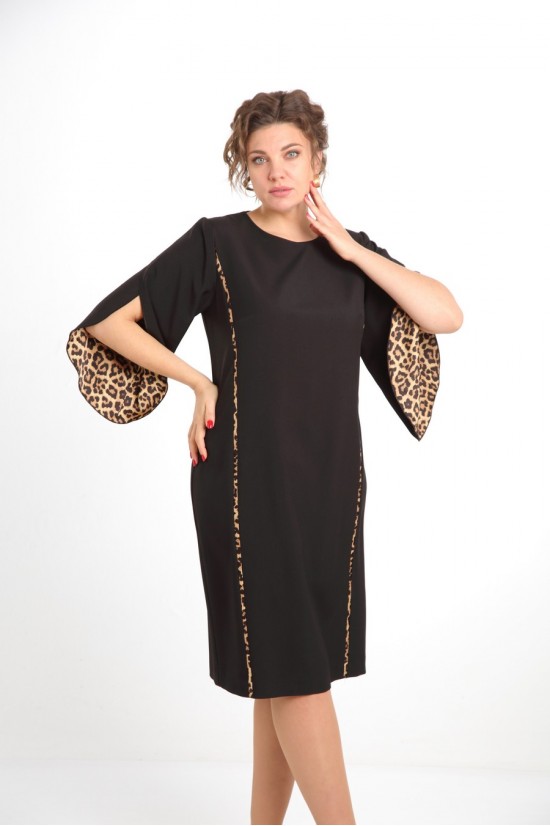 Vilena fashion 1043 черный-лео