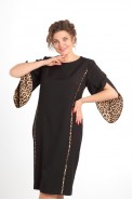 Vilena fashion 1043 черный-лео
