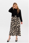 AmberA STYLE 1113-1 черный/зебра