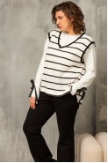 BegiModa 7017 черно-белый