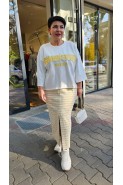 Vittoria Queen 22393 дизайн полоска меланж