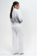 Alani Collection 2301 серый принт на белом