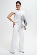 Alani Collection 2301 серый принт на белом