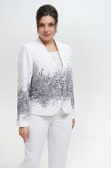 Alani Collection 2301 серый принт на белом