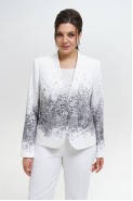 Alani Collection 2301 серый принт на белом