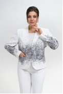 Alani Collection 2301 серый принт на белом