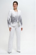 Alani Collection 2301 серый принт на белом