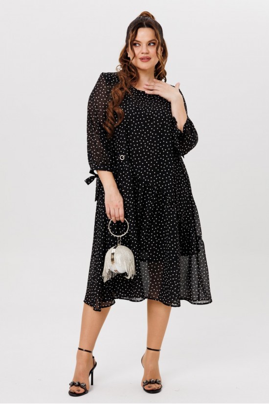 Michel chic 2164 черный, горох