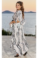 Vittoria Queen 23803 диз.жемчужный+беж+чер