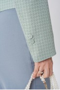 Vilena fashion 1059 зеленый-серый