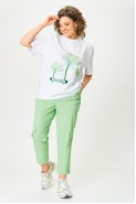 Michel chic 1414 белый салатовый