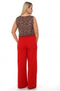 Alani Collection 2197 красный+леопард