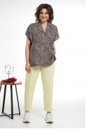 Alani Collection 2320 желтый/узоры