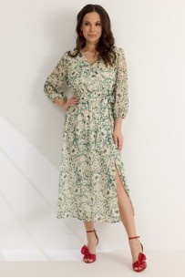 Магия моды 2573 зеленый+ молочный