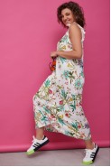BegiModa 1048 цветочный принт