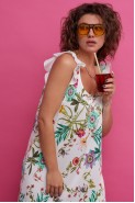 BegiModa 1048 цветочный принт