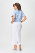 Michel chic 1422 белый, полоска