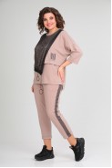 Michel chic 1329/1 пудра, черный