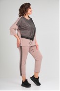 Michel chic 1329/1 пудра, черный