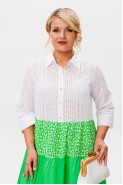 Anastasia 1231 белый/зеленый