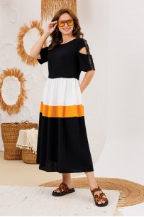 INVITE 4094 черный+оранжевый