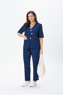 Vilena fashion 1084 синий меланж