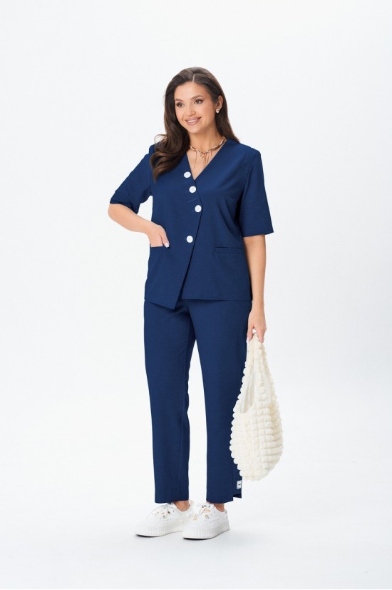 Vilena fashion 1084 синий меланж